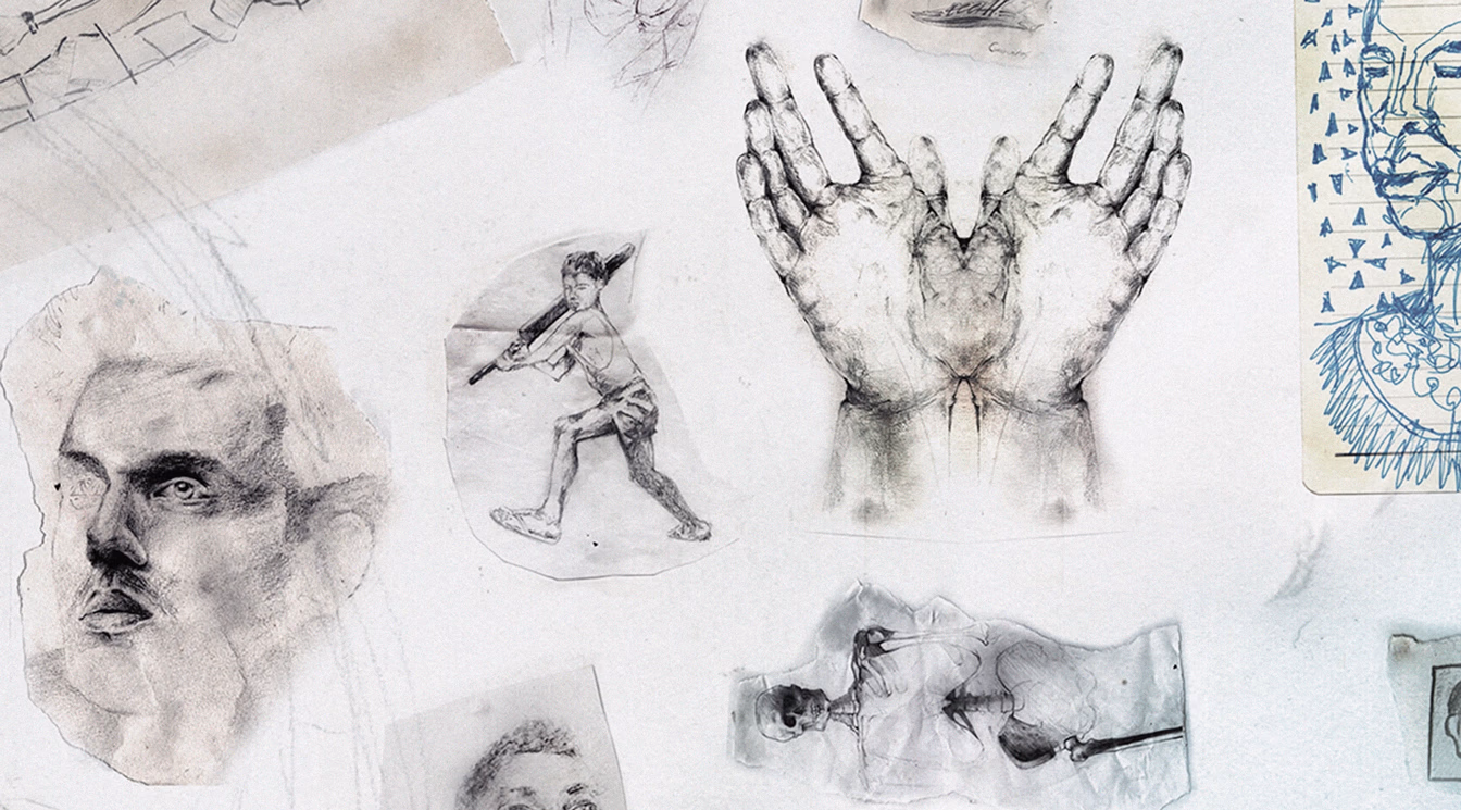 Selected work illustration and sketch studies